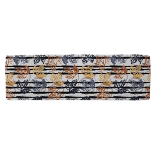 Benjamin Tate Design Cute Autumn Leaves Runner Rug in Natural - Size: 67 cm x 230 cm - image 1