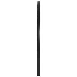 Berkfield Home Wall Mirror Black 80x40 cm Arch Iron - thumbnail 4