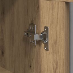 Berkfield Home Wall Mounted Cabinets 2 pcs Artisan Oak 69, 5x34x90 cm Engineered Wood - Size: 5 x 34 x 90 cm - thumbnail 9