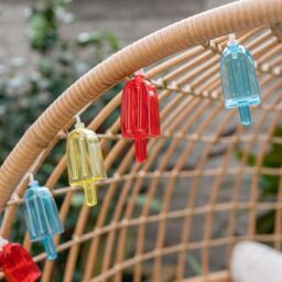 ValueLights Set of 20 Multi Coloured Ice Lolly Outdoor Garden Solar String Lights - thumbnail 3