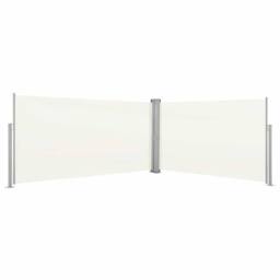 Berkfield Home Retractable Side Awning 160x600 cm Cream - thumbnail 2