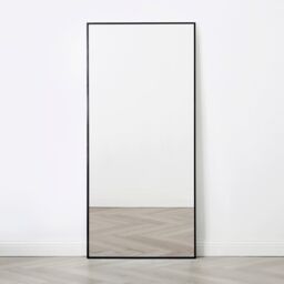 Home Garden Direct Anax - Full Length Mirror with Black Frame - 180x80 - thumbnail 2