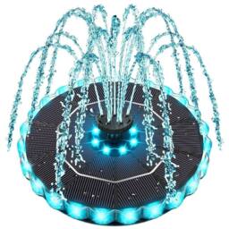 EONLION 3.5W LED Solar Fountain Pump Upgraded Solar Pond Pump in Black - Size: 100 cm - thumbnail 3