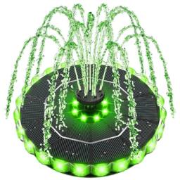 EONLION 3.5W LED Solar Fountain Pump Upgraded Solar Pond Pump in Black - Size: 100 cm - thumbnail 4