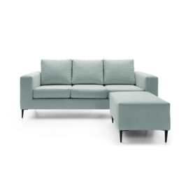 Abakus Direct Capri Reversible Corner Sofa in Pistachio in Pale Green - thumbnail 3