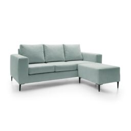 Abakus Direct Capri Reversible Corner Sofa in Pistachio in Pale Green - thumbnail 4