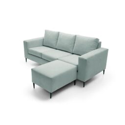Abakus Direct Capri Reversible Corner Sofa in Pistachio in Pale Green - thumbnail 5