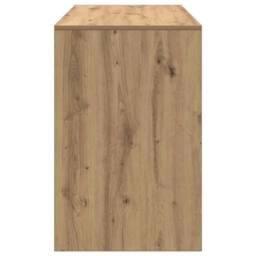 Berkfield Home Durable Desk Artisan Oak 101x50x76.5 cm Engineered Wood in Brown - thumbnail 7