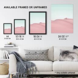 "Artery8 Sand dunes in Southern California Highsmith Framed Wall Art Print - Size: W12"" x H16""" - thumbnail 3