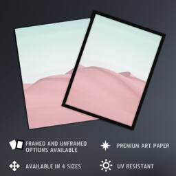 "Artery8 Sand dunes in Southern California Highsmith Framed Wall Art Print - Size: W12"" x H16""" - thumbnail 2