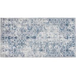 tectake Vintage Rug Amara 240 X 340 Cm - Blue - Size: 240 cm x 340 cm - thumbnail 1