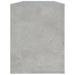 Berkfield Home Shoe Cabinet Concrete Grey 100x35x45 cm Engineered Wood - Size: 100 x 35 x 45 cm - thumbnail 6