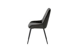 Baumhaus Signature Blue Dining Chair - GUN METAL GREY (Pack of Two) in Red - Size: 2 Pack - thumbnail 6