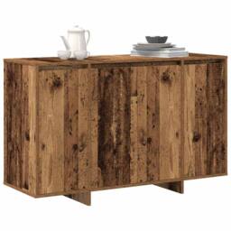 Berkfield Home Brown Sideboard Old wood Wood 120 x 41 x 75 cm Sideboard - thumbnail 3