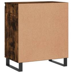 Berkfield Home Sideboard Smoked Oak 60x35x70 cm Engineered Wood in Brown - Size: 60 x 35 x 70 cm - thumbnail 8