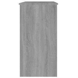 Berkfield Home Desk Grey Sonoma 80x40x75 cm Engineered Wood - Size: 80 x 40 x 75 cm - thumbnail 5