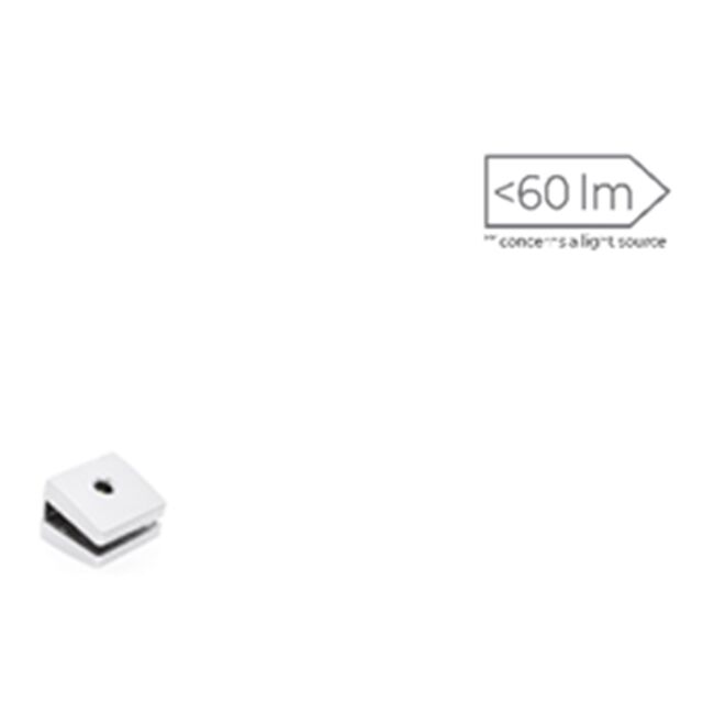 Furniture To Go Cabinet Light One Point illumination for 15, 18, 22 mm Shelves in White - image 1