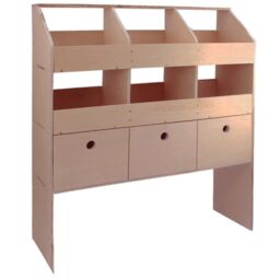 Monstershop Monster Racking Universal Van Racking Storage System in Terracotta - thumbnail 3