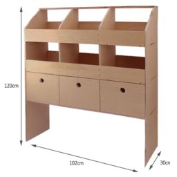 Monstershop Monster Racking Universal Van Racking Storage System in Terracotta - thumbnail 8
