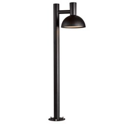 Nordlux Modern Outdoor Garden Post Black Metal E27 1m, IP54 - thumbnail 2