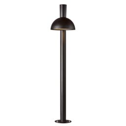 Nordlux Modern Outdoor Garden Post Black Metal E27 1m, IP54 - thumbnail 3