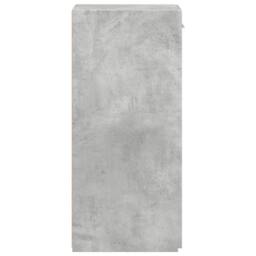 Berkfield Home Sideboard Concrete Grey 30x42.5x93 cm Engineered Wood - thumbnail 5