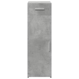 Berkfield Home Sideboard Concrete Grey 30x42.5x93 cm Engineered Wood - thumbnail 4