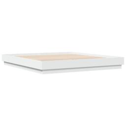 Berkfield Home Bed Frame without Mattress White 180x200 cm Super King - thumbnail 5