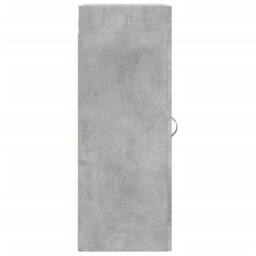 Berkfield Home Wall Mounted Cabinet Concrete Grey 34.5x34x90 cm Engineered Wood - thumbnail 8