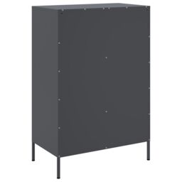 Berkfield Home Highboard Anthracite 68x39x101.5 cm Steel - thumbnail 8