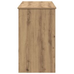 Berkfield Home Dressing Table with Mirror Artisan Oak 100x45x76 cm in Beige - Size: 100 x 45 x 76 cm - thumbnail 8