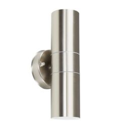 ValueLights Up/Down Silver Outdoor Wall-Up Down Light