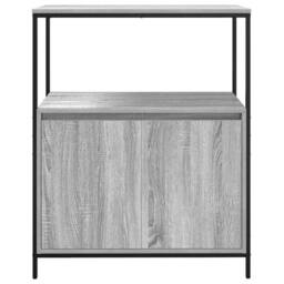 Berkfield Home Durable Bathroom Cabinet with Shelves Grey Sonoma 76.5x35x95 cm - thumbnail 6