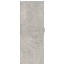 Berkfield Home Hanging Cabinet Concrete Grey 69, 5x34x90 cm Engineered Wood - Size: 5 x 34 x 90 cm - thumbnail 7