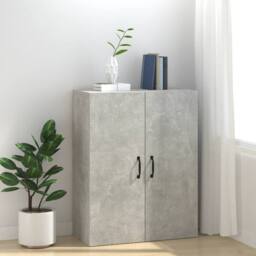 Berkfield Home Hanging Cabinet Concrete Grey 69, 5x34x90 cm Engineered Wood - Size: 5 x 34 x 90 cm - thumbnail 1