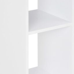 Berkfield Home Bar Table White & Anthracite Grey 60x60x110 cm - Size: 60 x 60 x 110 cm - thumbnail 5
