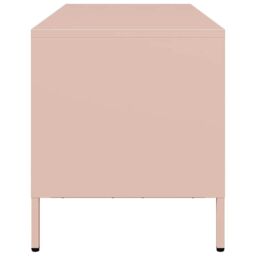 Berkfield Home TV Cabinet Pink 101.5x39x43.5 cm Cold-rolled Steel - thumbnail 6