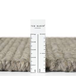 THE RUGS Ted Baker Camden Wool Parker Rug Handwoven Striped Living Room in Grey - Size: 160 cm x 230 cm - thumbnail 8