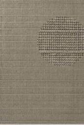 THE RUGS Ted Baker Camden Wool Parker Rug Handwoven Striped Living Room in Grey - Size: 160 cm x 230 cm - thumbnail 1