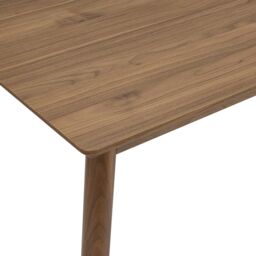 VonHaus Burton Wood Effect 6 Seater Dining Table in Dark Brown - thumbnail 8