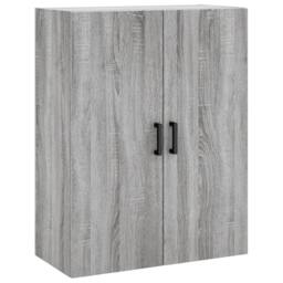 Berkfield Home Wall Mounted Cabinet Grey Sonoma 69.5x34x90 cm - thumbnail 3