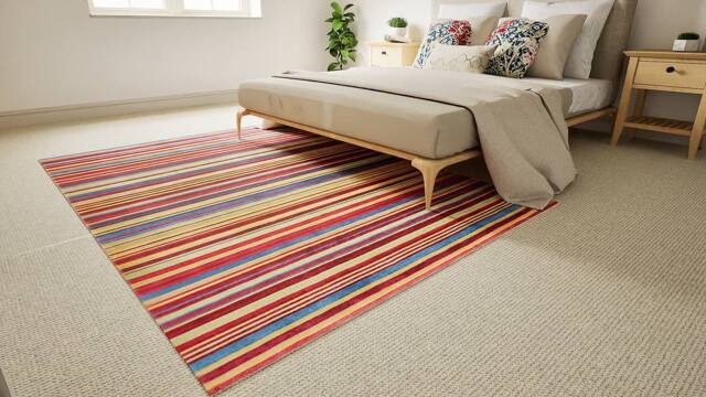 Gooch Luxury Rugs Spice Wool Rug in Red - Size: 230 cm x 160 cm - image 1