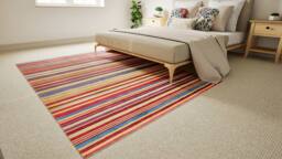 Gooch Luxury Rugs Spice Wool Rug in Red - Size: 230 cm x 160 cm