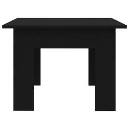 Berkfield Home Stylish Coffee Table Black 100x60x42 cm Engineered Wood - Size: 100 x 60 x 42 cm - thumbnail 5