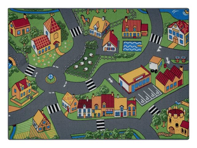 RugsX Rebel Roads Rug in Grey - Size: 95 cm x 200 cm - image 1
