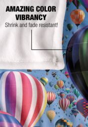 JQ Licensing Royce Mcclure Hot Air Balloon Sky Silky Touch Super Soft Throw Blanket 152 X 127 cm in White - thumbnail 4