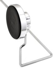 BlissHome Lock 'n' Roll Chrome-Plated Steel Hand Towel Rail - Silver - thumbnail 3
