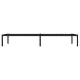 Berkfield Home Metal Bed Frame Black 90x190 cm Single - thumbnail 6