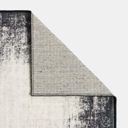 OHS Abstract Washable Non Slip Soft Runner Rug in Beige - Size: 66 cm x 200 cm - thumbnail 4