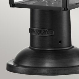 Netlighting Hinkley Huntersfield Outdoor Pedestal Light Black IP44 - thumbnail 2